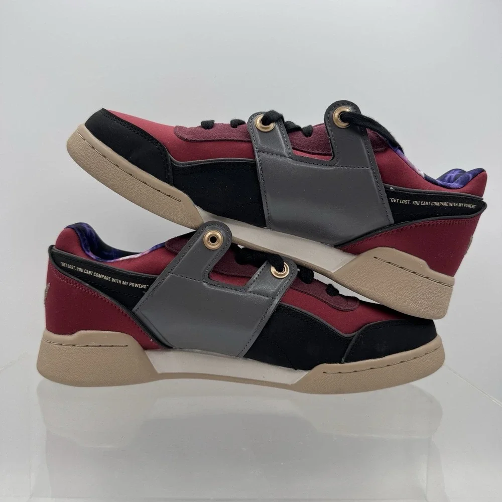Brand New Reebok Workout Plus Street Fighter Black M Bison GZ2567 Men's Size 8.5